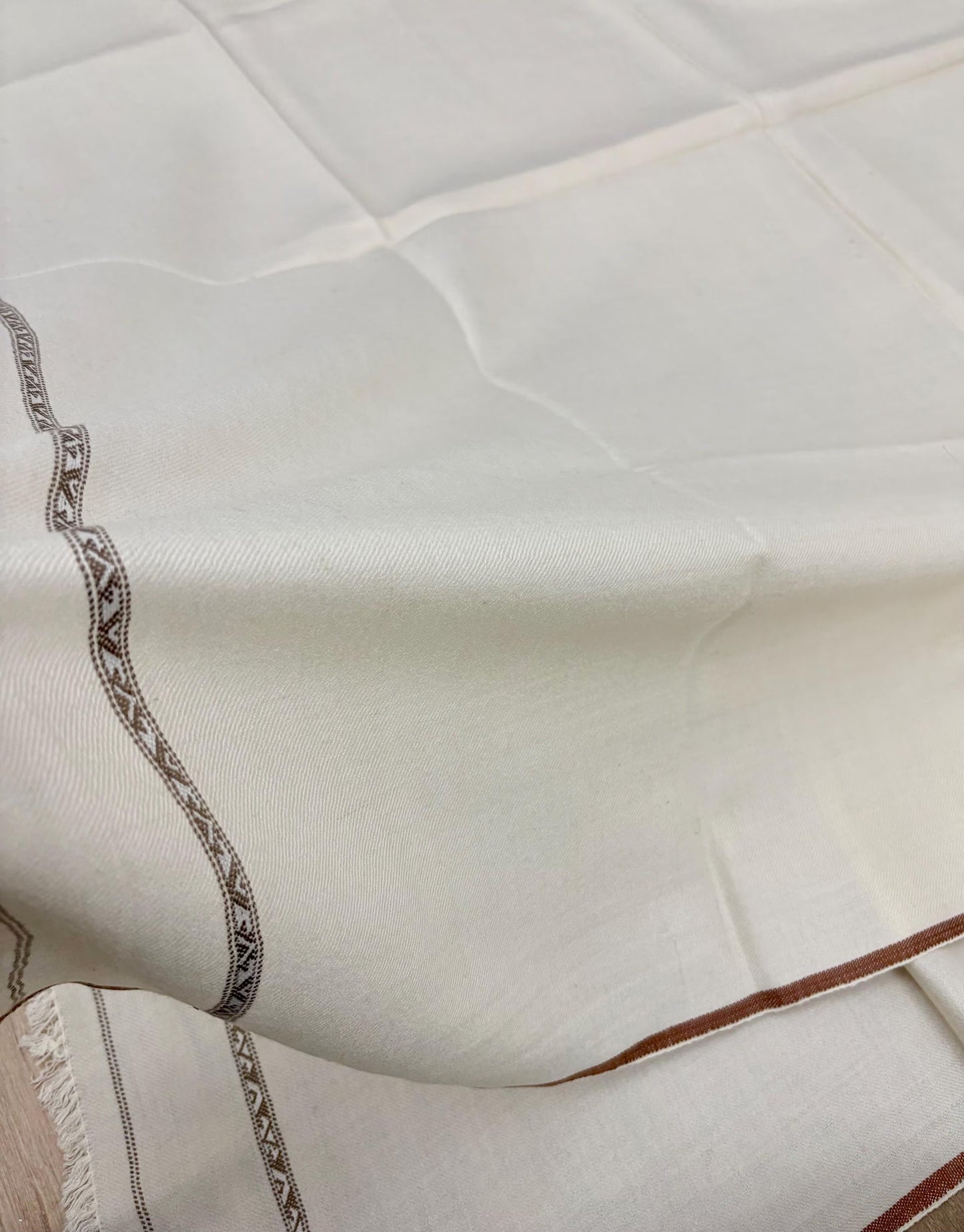 Men's Soft Wool Shawl, Elegant Male Chadar wrap, 17B