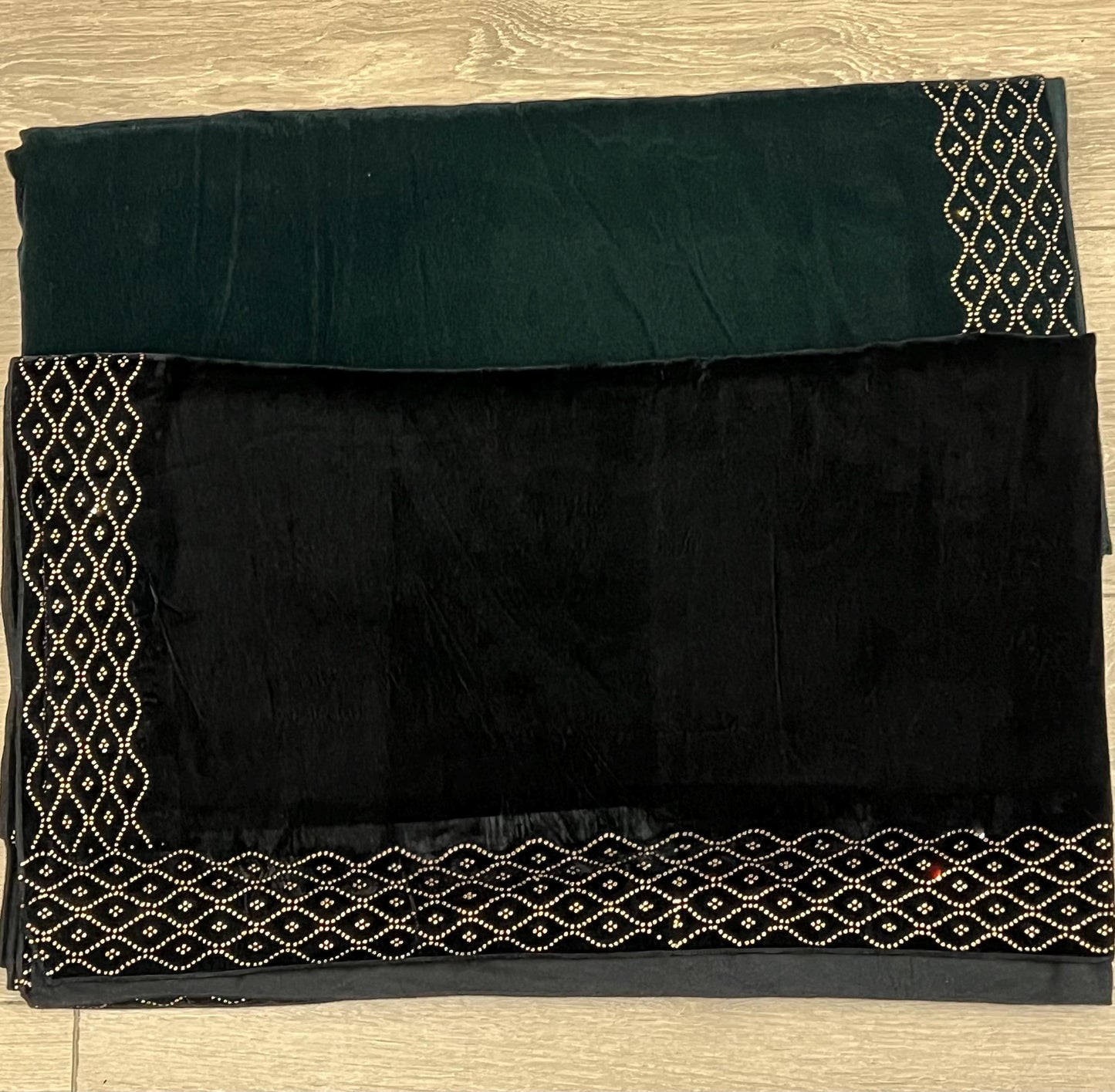 Velvet Embroidered Shawl for Women – Luxury Soft Wrap/11B