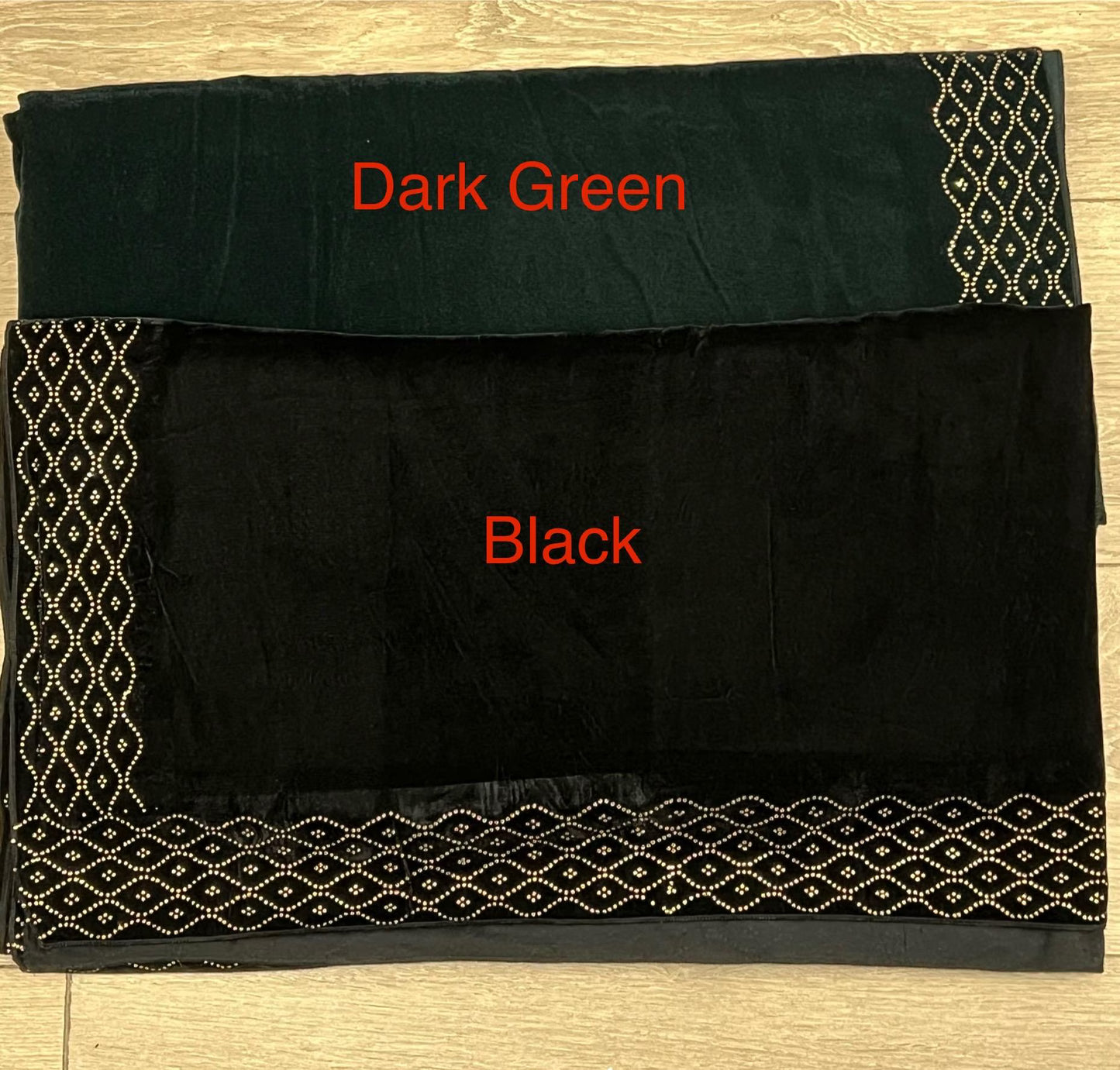 Velvet Embroidered Shawl for Women – Luxury Soft Wrap/11B