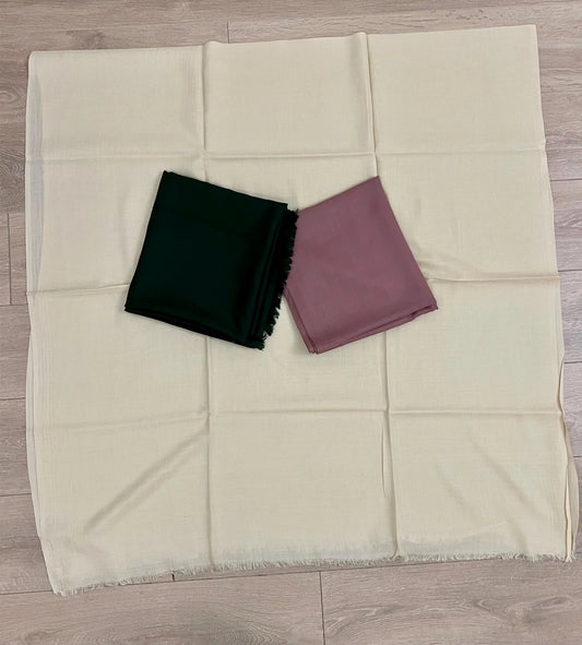 Embroidered Pashmina Shawl, Soft Floral Wrap, Elegant Ladies Scarf, 9A