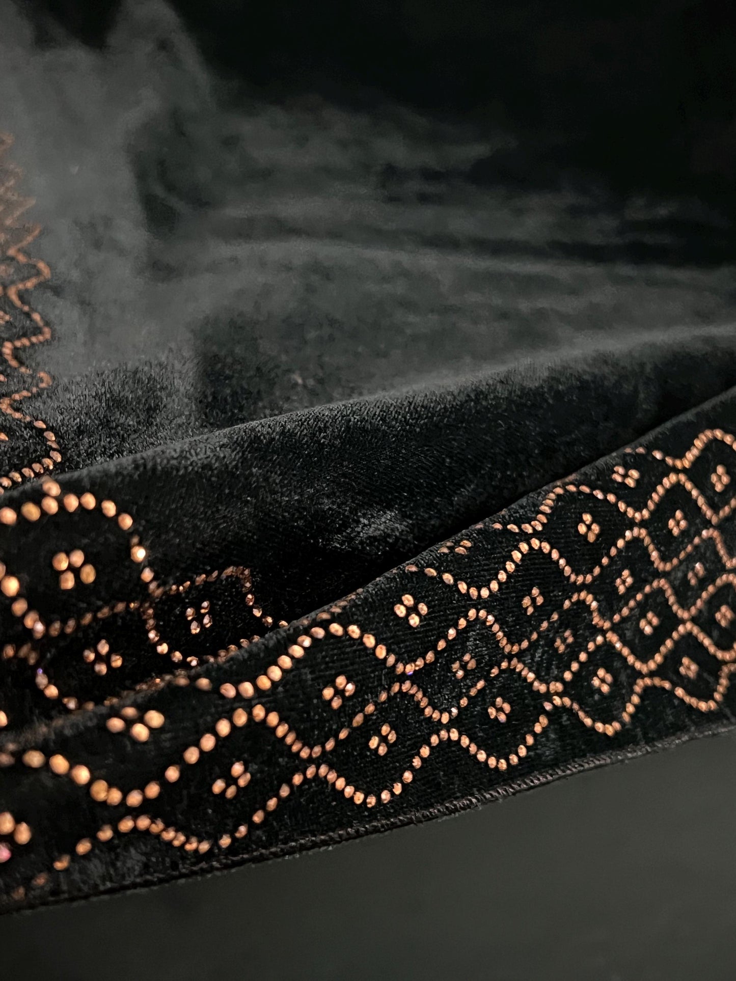 Velvet Embroidered Shawl for Women – Luxury Soft Wrap/11B